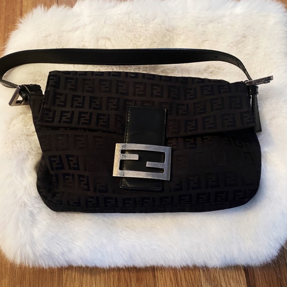 Fendi Bags Vintage Fendi Baguette Zucca Bag Poshmark